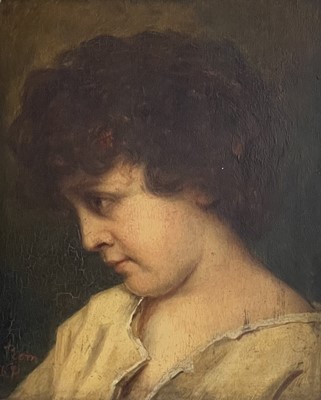 Lot 629 - Continental School (19th Century) Portrait of...