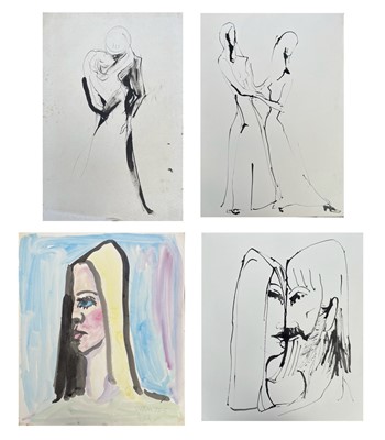 Lot 298 - Sven BERLIN (1911-1999) Four Figure Studies...