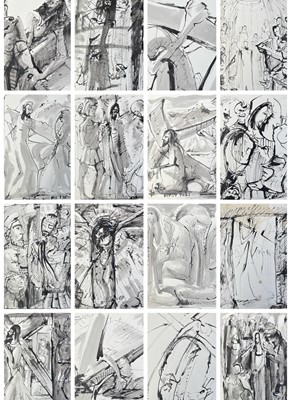Lot 568 - Sven BERLIN (1911-1999)   The Life of Christ...