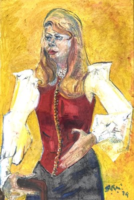 Lot 86 - Sven BERLIN (1911-1999) Julia Oil on board...
