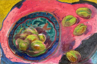Lot 415 - Sven BERLIN (1911-1999) Still Life with Fruit...