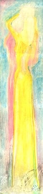 Lot 180 - Sven BERLIN (1911-1999) Lovers Oil on panel...