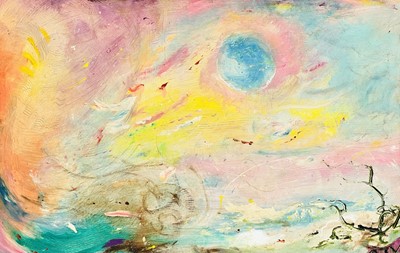 Lot 103 - Sven BERLIN (1911-1999) Snowscape Oil on board...