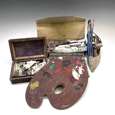 Lot 137 - Sven BERLIN (1911-1999) A small palette,...