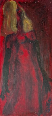 Lot 100 - Sven BERLIN (1911-1999) Long Gloves Oil on...
