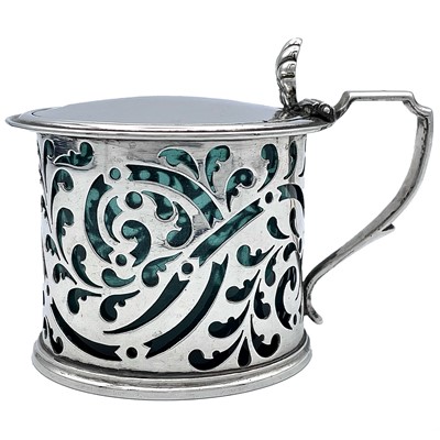 Lot 69 - A William IV silver mustard pot by Charles...