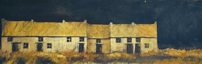 Lot 63 - John S PIPER (1948) Evening Row-Cornwall Oil...