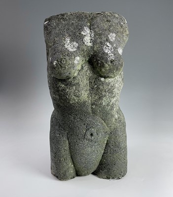 Lot 15 - Sven BERLIN (1911-1999) Female Torso Black...