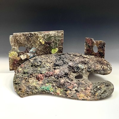 Lot 414 - Three of Sven's palettes, the largest is by...