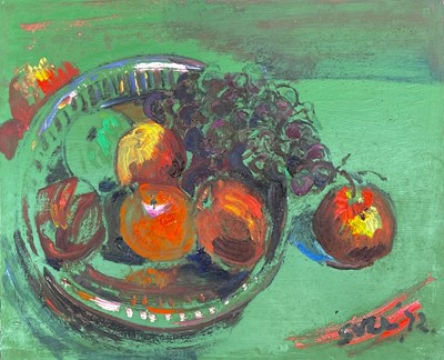 Lot 259 - Sven BERLIN (1911-1999) Still Life Fruit Oil...