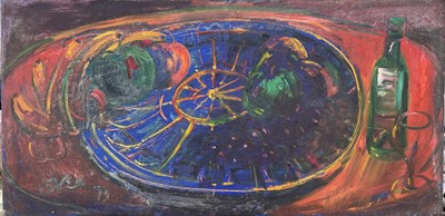 Lot 562 - Sven BERLIN (1911-1999) Still Life Fruit Oil...