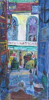 Lot 376 - Sven BERLIN (1911-1999) High Street Cowes  ...