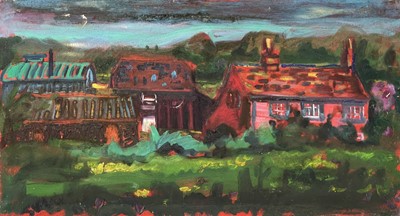 Lot 543 - Sven BERLIN (1911-1999) Gypsy Caravan and...