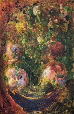Lot 677 - Sven BERLIN (1911-1999) Still life of flowers...