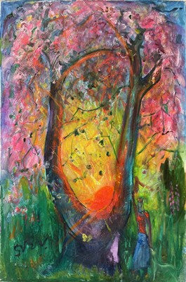Lot 479 - Sven BERLIN (1911-1999) Sunrise with Julia and...