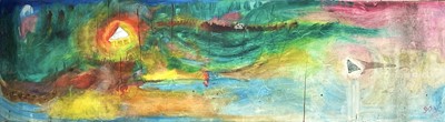 Lot 267 - Sven BERLIN (1911-1999) Coastal reflections...
