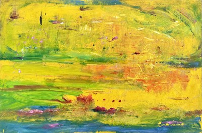 Lot 652 - Sven BERLIN (1911-1999) Sunset Oil on board...