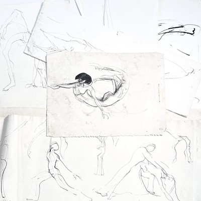 Lot 424 - Sven BERLIN (1911-1999) Adagio Dancers, circa...