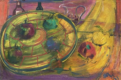 Lot 35 - Sven BERLIN (1911-1999) Still Life Fruit Oil...