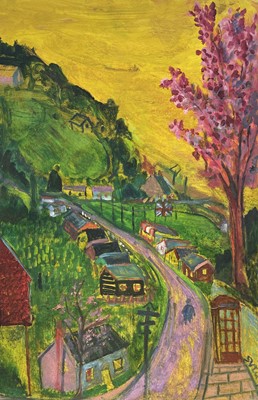 Lot 209 - Sven BERLIN (1911-1999) Phone Box and Cherry...