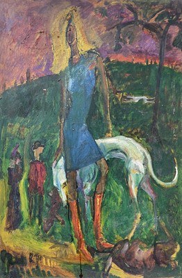 Lot 502 - Sven BERLIN (1911-1999) Girl with Her...