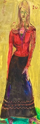 Lot 256 - Sven BERLIN (1911-1999) Ju Oil on board Signed...