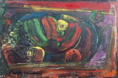 Lot 326 - Sven BERLIN (1911-1999) Still Life Fruit Oil...