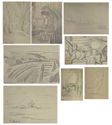 Lot 405 - Sven BERLIN (1911-1999) A collection of eight...