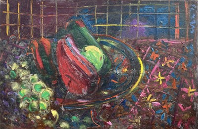 Lot 314 - Sven BERLIN (1911-1999) Still Life Fruit Oil...