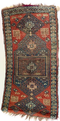 Lot 1203 - A Yuruk yastik, South East Anatolia, circa...