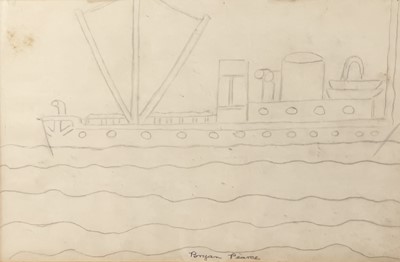Lot 277 - Bryan PEARCE (1929-2006) The Tanker Pencil...