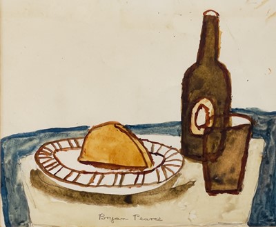 Lot 128 - Bryan PEARCE (1929-2006) Pasty and Beer...