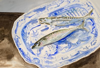 Lot 23 - Yan Kel FEATHER (1920-2009) Mackerel...