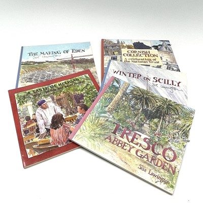 Lot 702 - 5 books. 'Winter on Scilly' Sue Lewington....