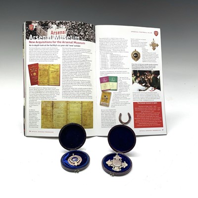 Lot 244 - Arsenal Football Club interest, A rare brace...