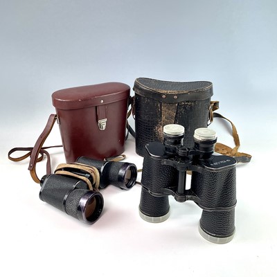 Lot 101 - A pair of B P C USSR made 7x50 binoculars with...