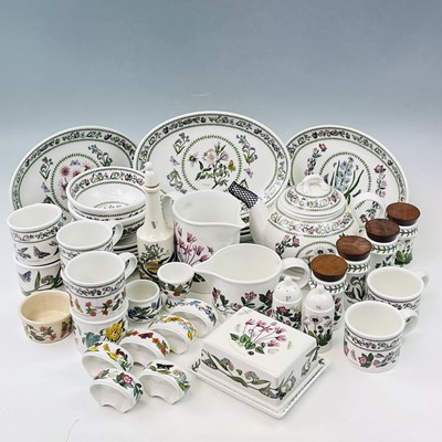 Lot 886 - A Portmeirion pottery part tea and dinner...