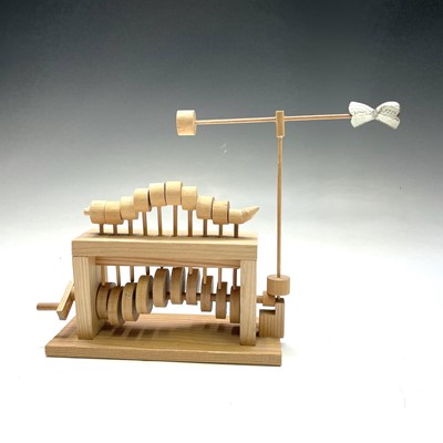 Lot 23 - A Peter Markey 'Caterpillar to Butterfly'...