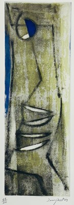 Lot 253 - Terry FROST (1915-2003) The Quay, St Ives...