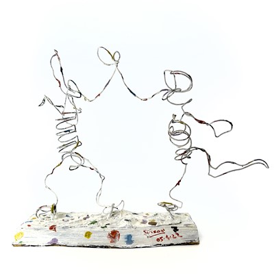 Lot 82 - Simeon STAFFORD (1956) Two Figures Dancing...