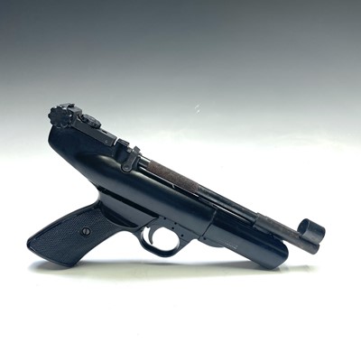 Lot 27 - A Webley & Scott Hurricane .177 air pistol,...
