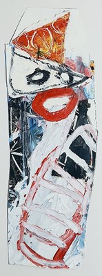 Lot 342 - Iain ROBERTSON (1955) 'Porthmeor No 2' Oil and...