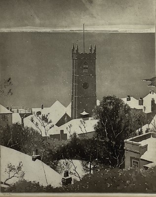 Lot 92 - Alfred HARTLEY (1855-1933) 'St Ives, Winter'...