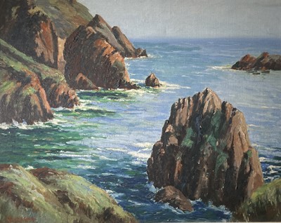 Lot 5 - George TURLAND GOOSEY (1877-1947) 'The Coast...