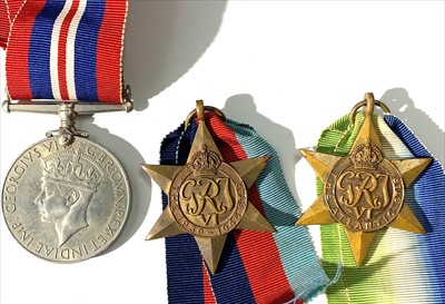 Lot 637 - World War 2 Medals - (3)