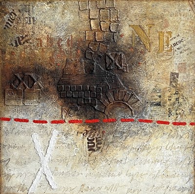 Lot 38 - Roy RAY (1936 - 2021) June 22:Red Track Mixed...