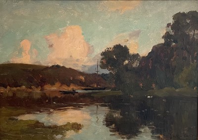 Lot 349 - John Noble BARLOW (1861-1917) 'The Helford...