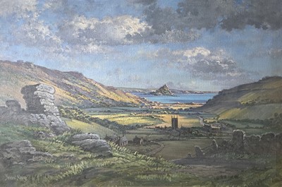 Lot 76 - Bernard NINNES (1899-1971) A Cornish Valley...