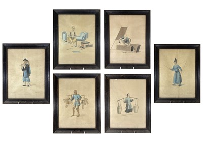Lot 310 - A set of six prints relating to various...