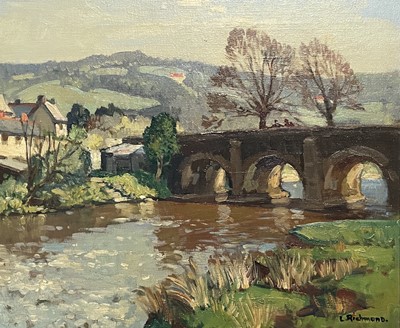 Lot 130 - Leonard RICHMOND (1889-1965) Witheypool Bridge,...